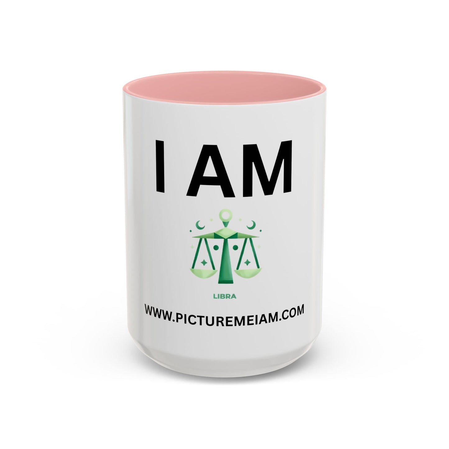 I AM Libra Inspirational Accent Coffee Mug - 11/15oz