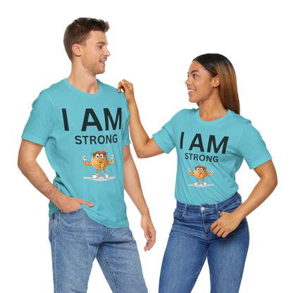 I AM Strong Unisex Short Sleeve Tee