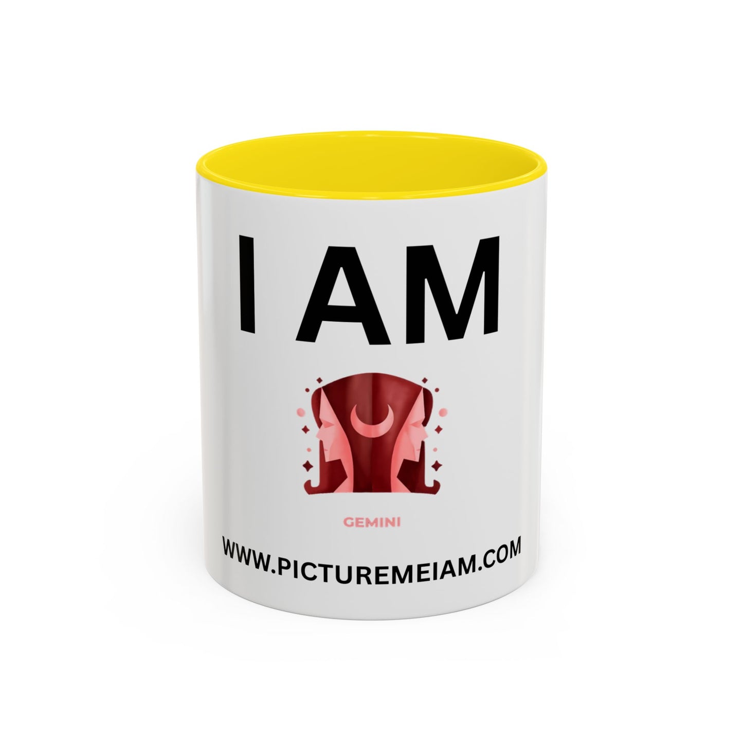 I AM Gemini Inspirational Accent Coffee Mug - 11/15oz