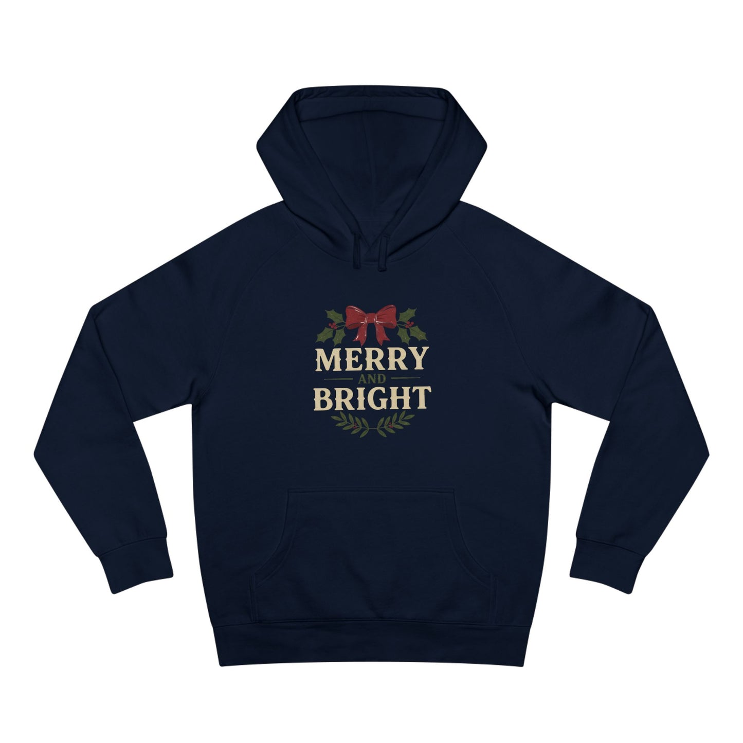 Merry and Bright Holiday Hoodie