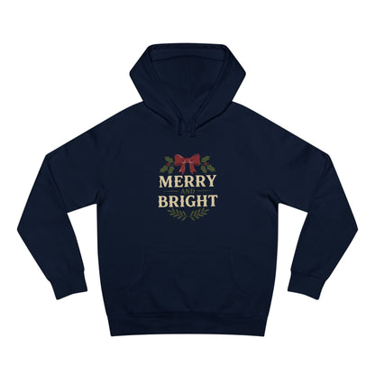Merry and Bright Holiday Hoodie