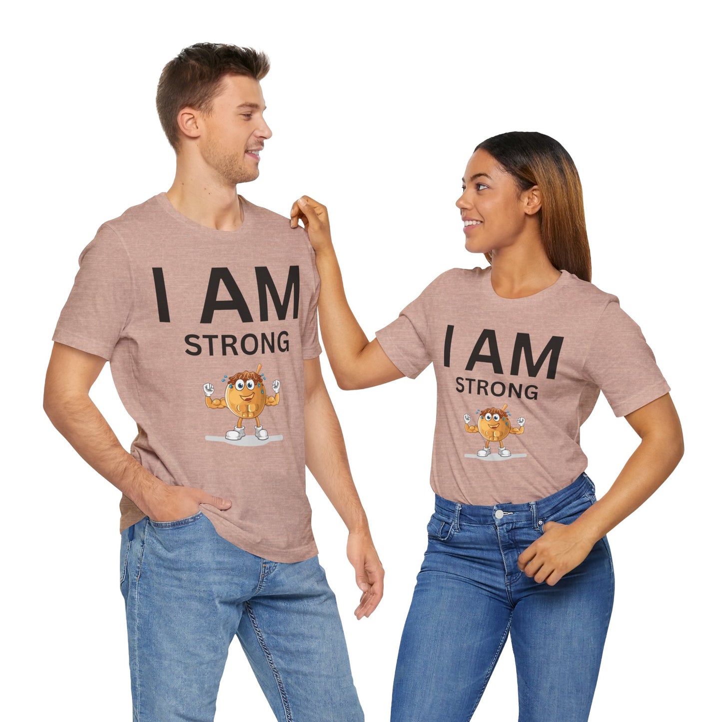 I AM Strong Unisex Short Sleeve Tee