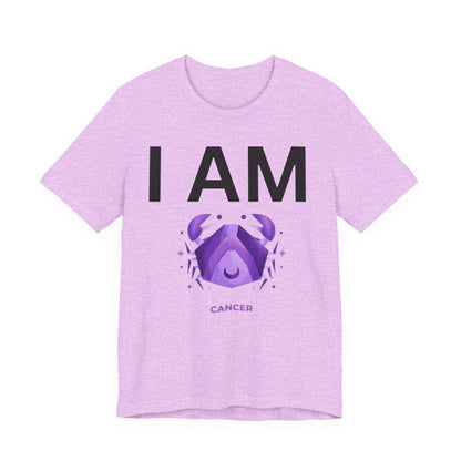 I AM Cancer Unisex Short Sleeve Tee