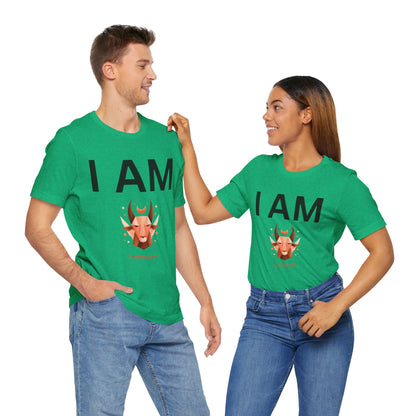 I AM Capricorn Unisex Short Sleeve Tee