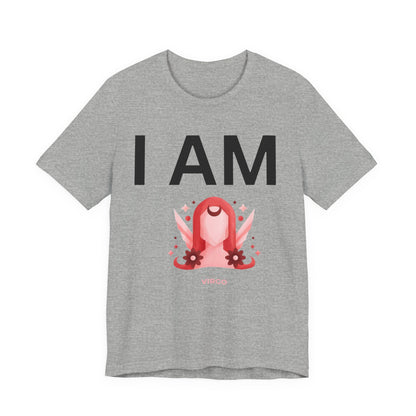 I AM Virgo Unisex Short Sleeve Tee