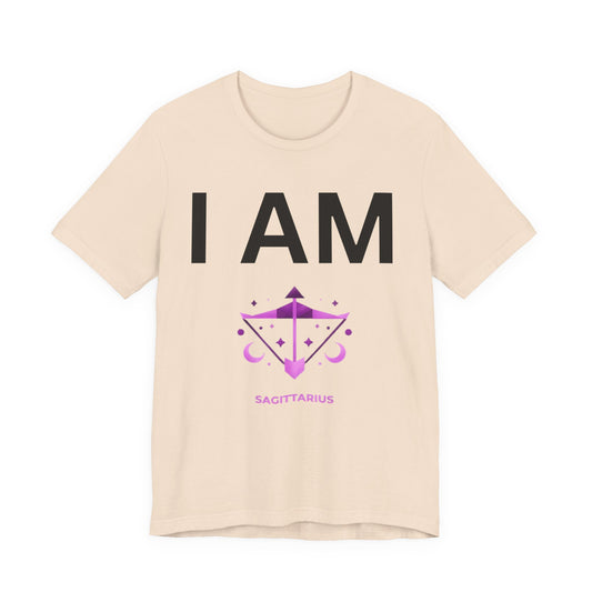 I AM Sagittarius Unisex Short Sleeve Tee