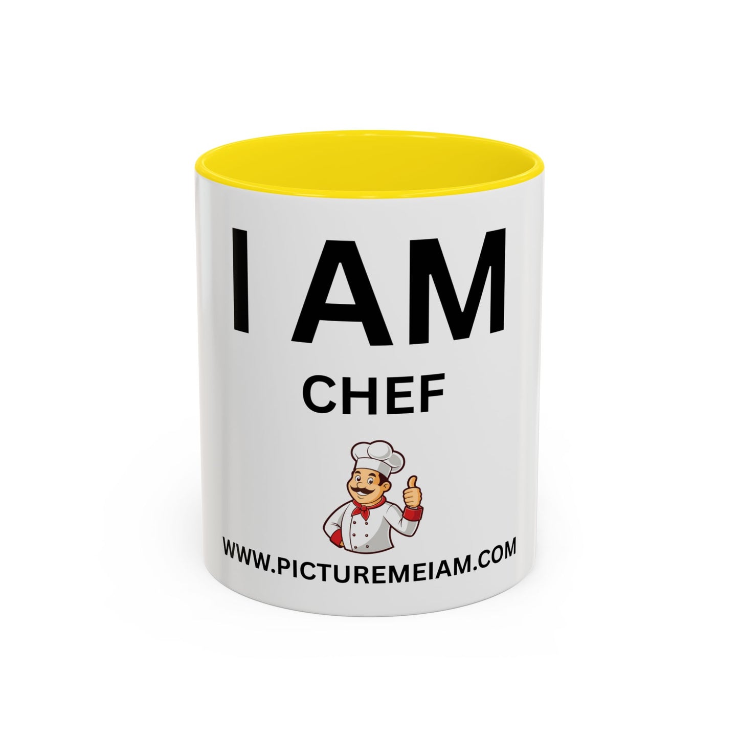 I AM Chef Inspirational Accent Coffee Mug - 11/15oz