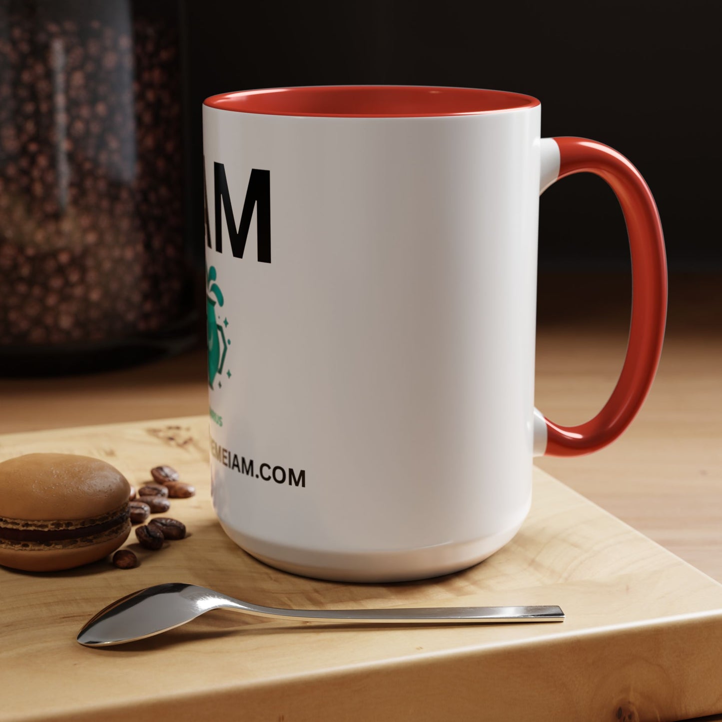 I AM Aquarius Inspirational Accent Coffee Mug - 11/15oz