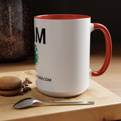 I AM Aquarius Inspirational Accent Coffee Mug - 11/15oz