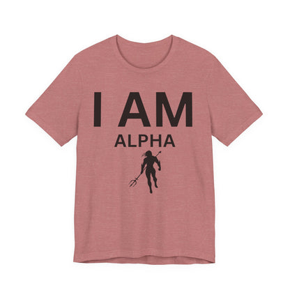 I AM Alpha Men Short Sleeve Tee