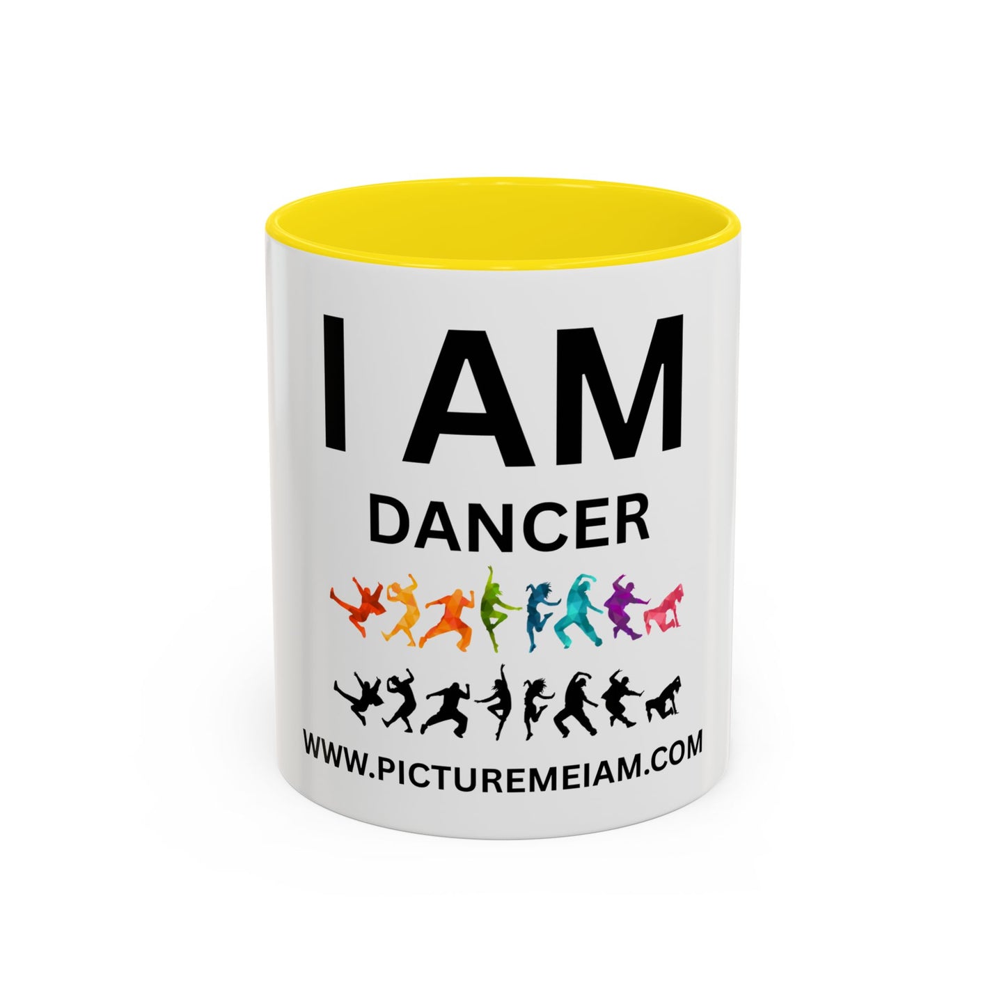 I AM Dancer Inspirational Accent Coffee Mug - 11/15oz