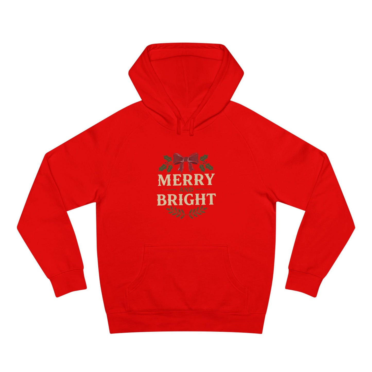 Merry and Bright Holiday Hoodie