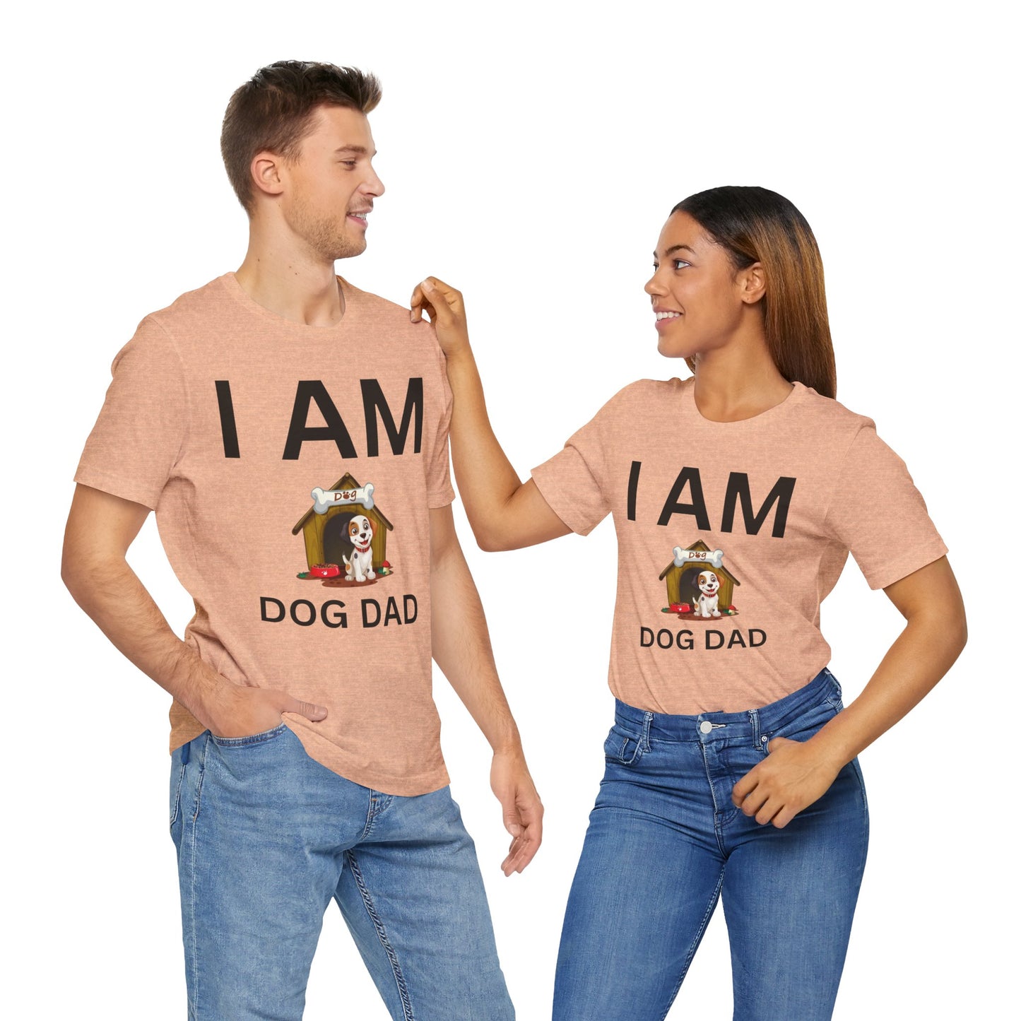 I AM Dog Dad Short Sleeve Tee