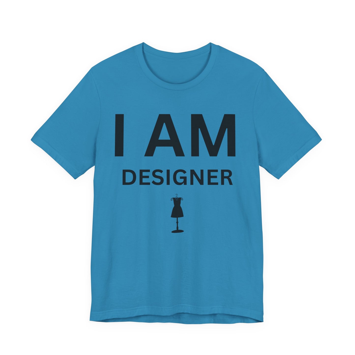 I AM Designer Unisex Short Sleeve Tee