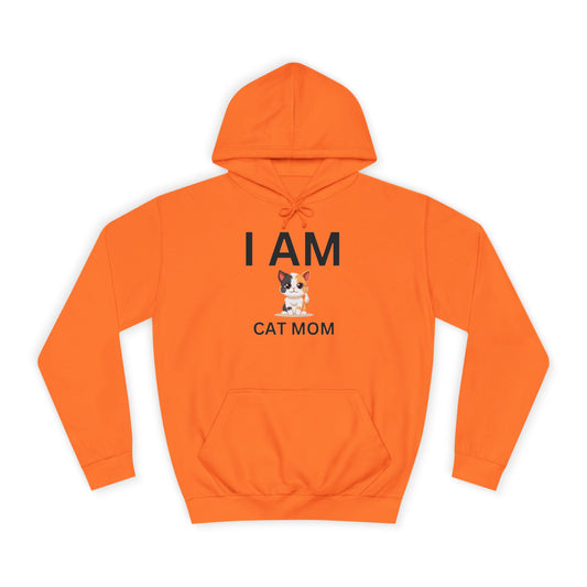 I AM Cat Mom Hoodie
