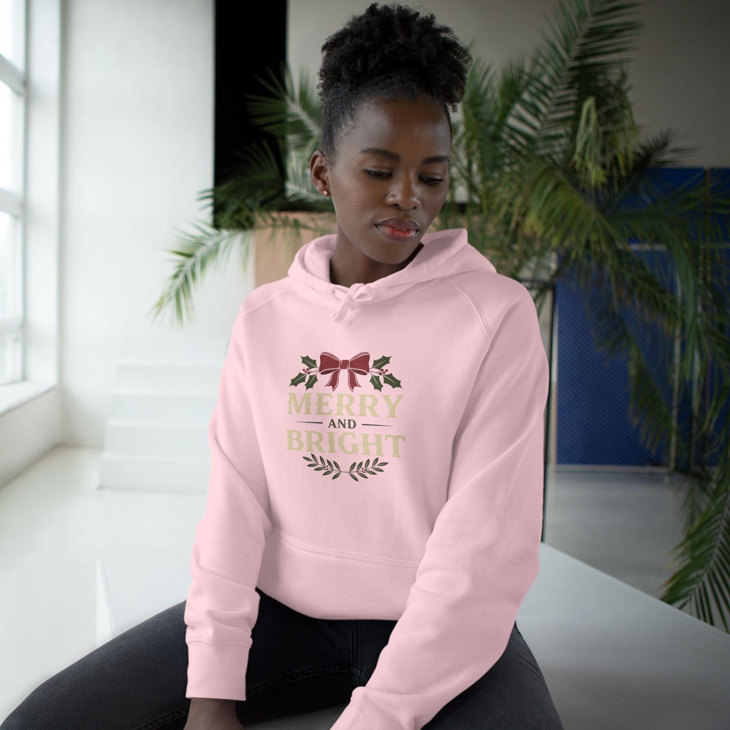 Merry and Bright Holiday Hoodie