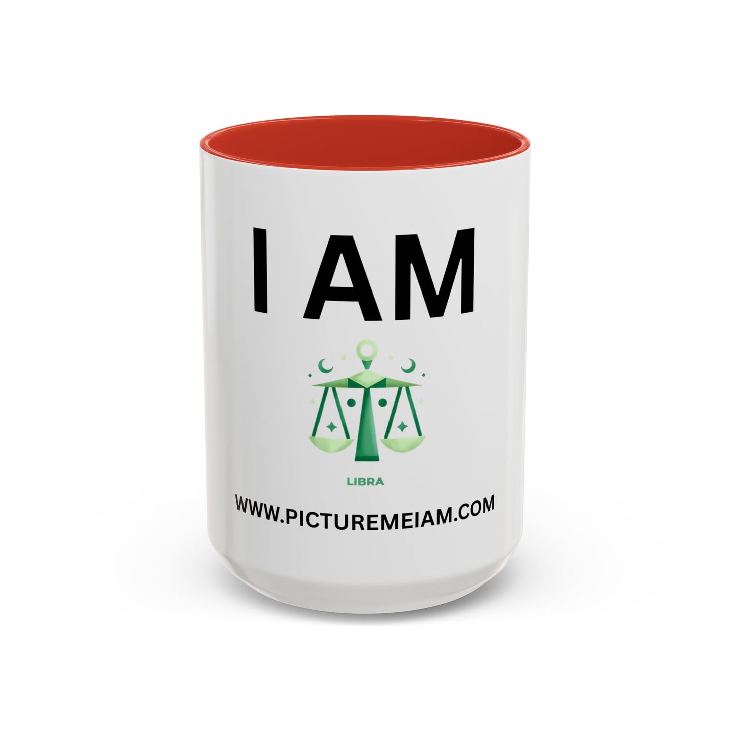 I AM Libra Inspirational Accent Coffee Mug - 11/15oz