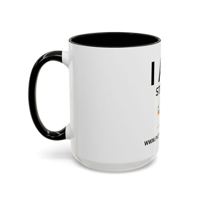 I AM Strong Inspirational Accent Coffee Mug - 11/15oz
