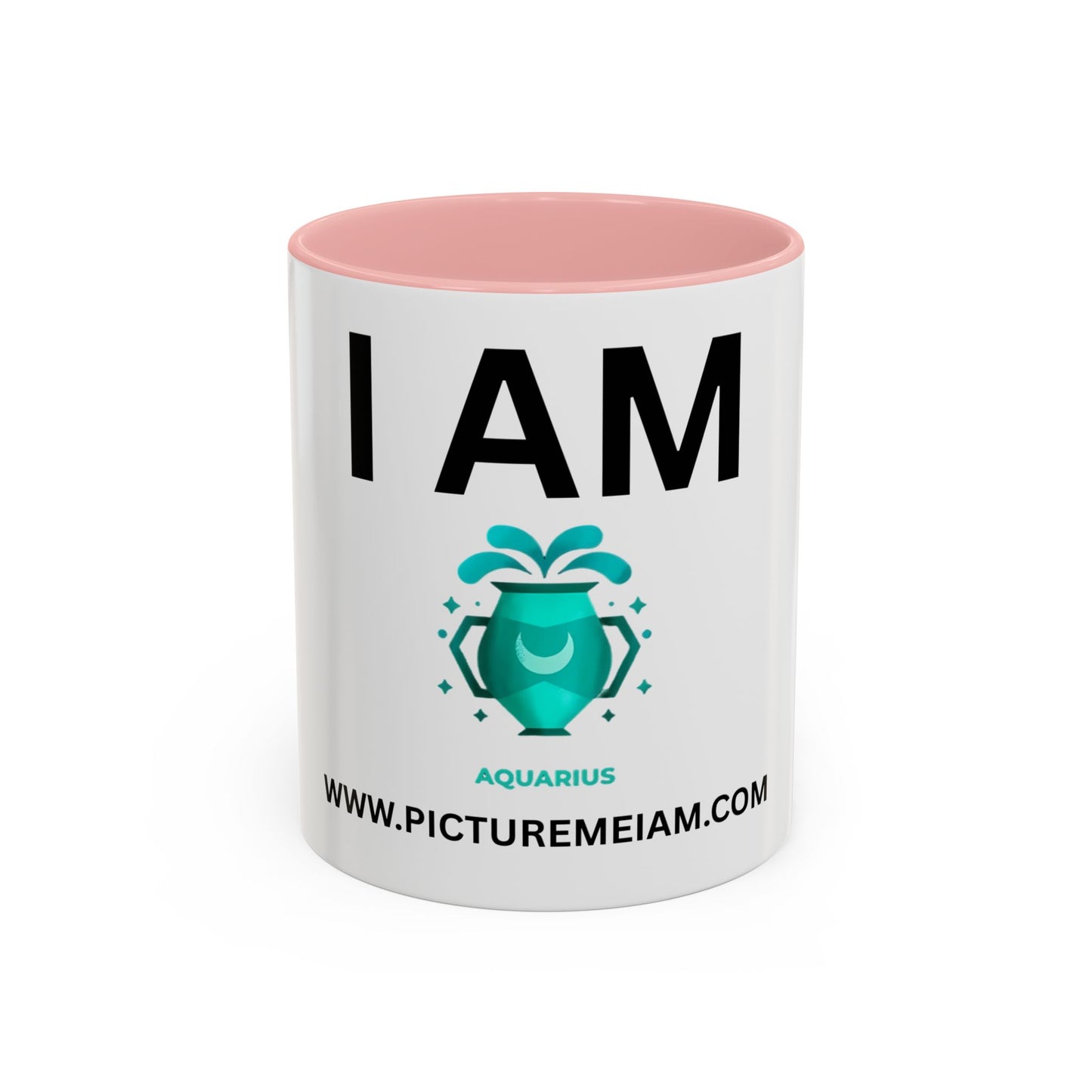 I AM Aquarius Inspirational Accent Coffee Mug - 11/15oz