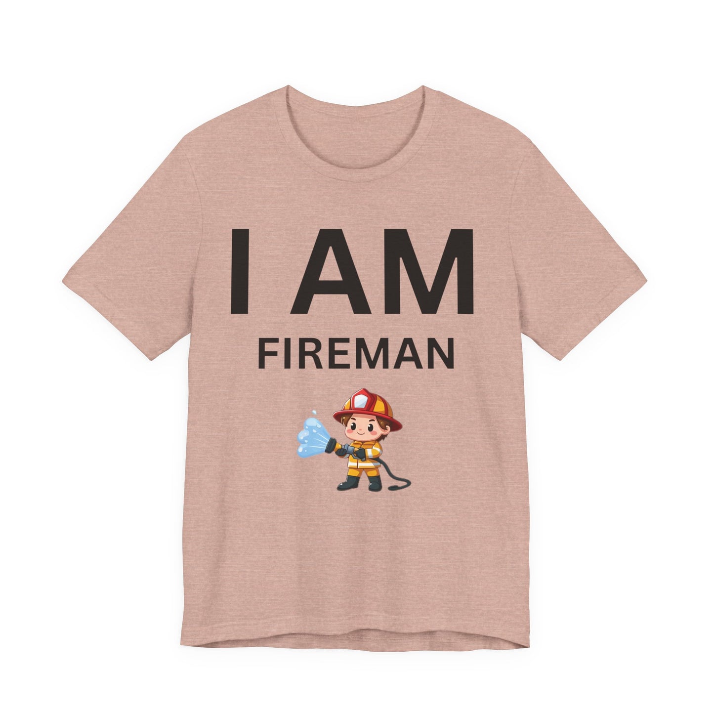I AM Fireman Short Sleeve Tee