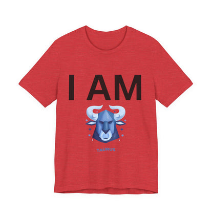 I AM Taurus Unisex Short Sleeve Tee