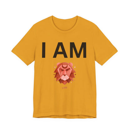 I AM Leo Unisex Short Sleeve Tee