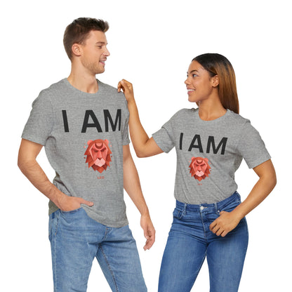 I AM Leo Unisex Short Sleeve Tee