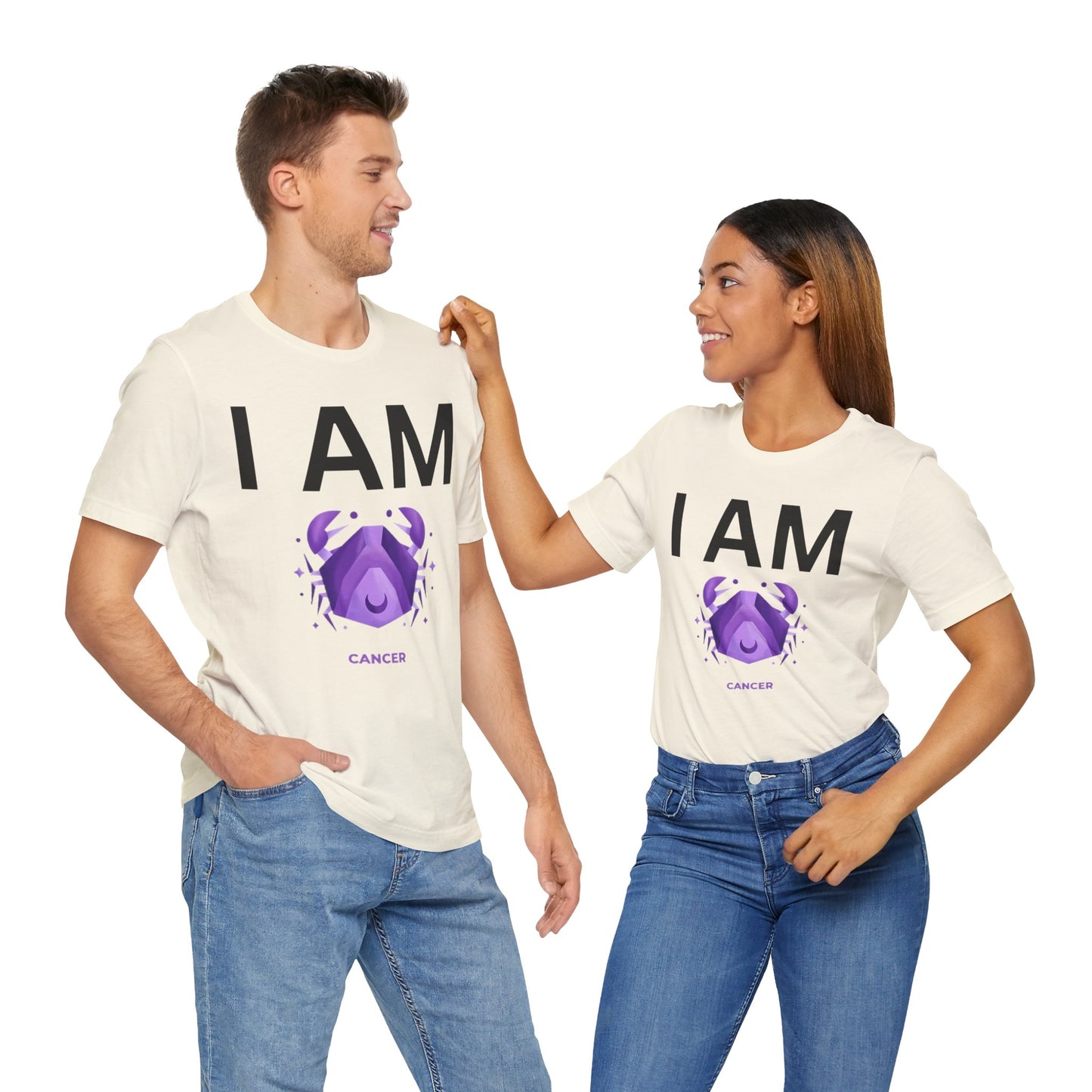 I AM Cancer Unisex Short Sleeve Tee