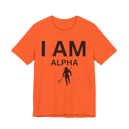 I AM Alpha Men Short Sleeve Tee