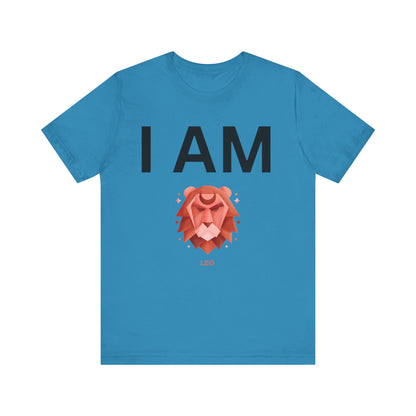 I AM Leo Unisex Short Sleeve Tee
