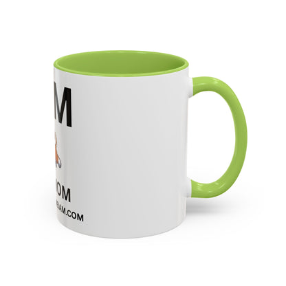 I AM Dog Mom Inspirational Accent Coffee Mug - 11/15oz