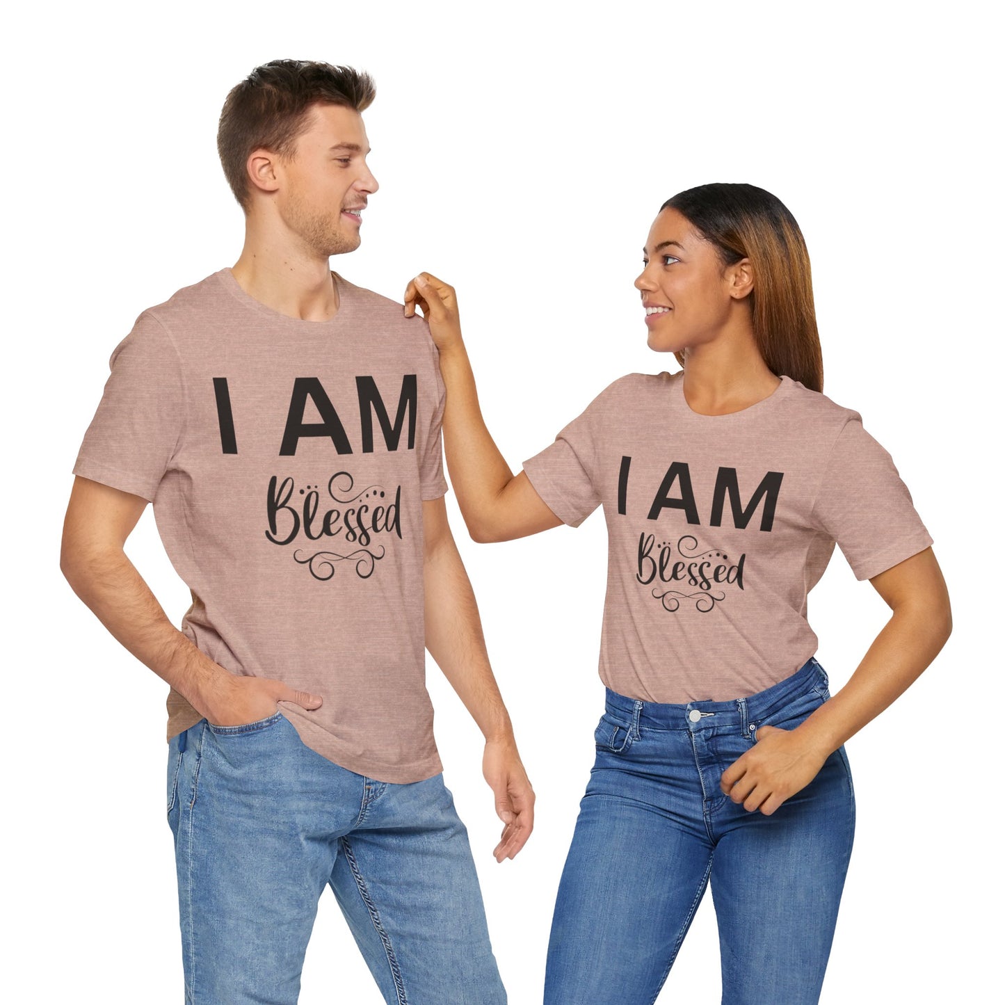 I AM Blessed Unisex Short Sleeve Tee