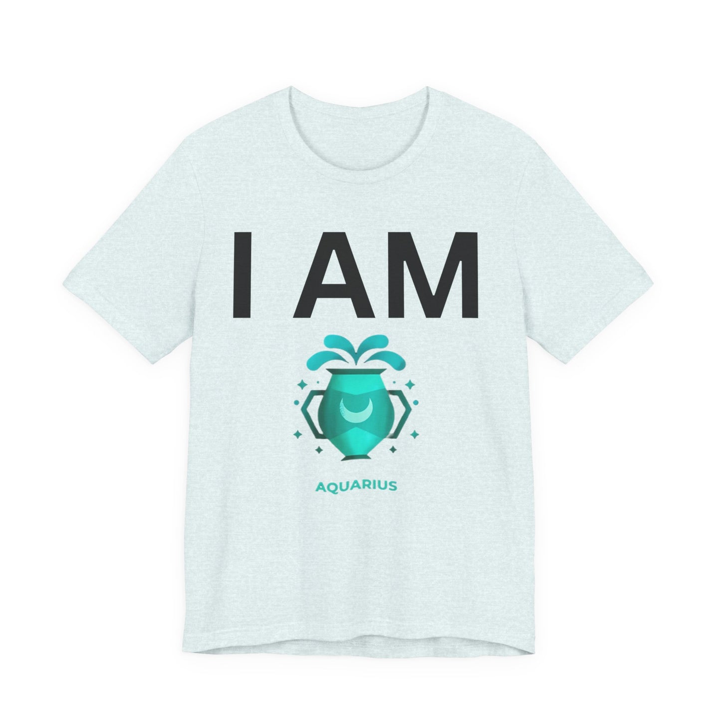 I AM Aquarius Unisex Short Sleeve Tee