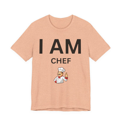 I AM Chef Unisex Short Sleeve Tee