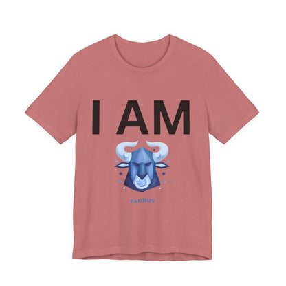 I AM Taurus Unisex Short Sleeve Tee