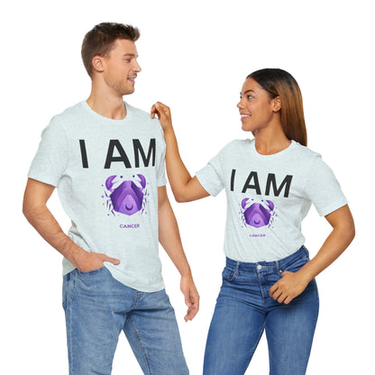 I AM Cancer Unisex Short Sleeve Tee