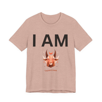 I AM Capricorn Unisex Short Sleeve Tee