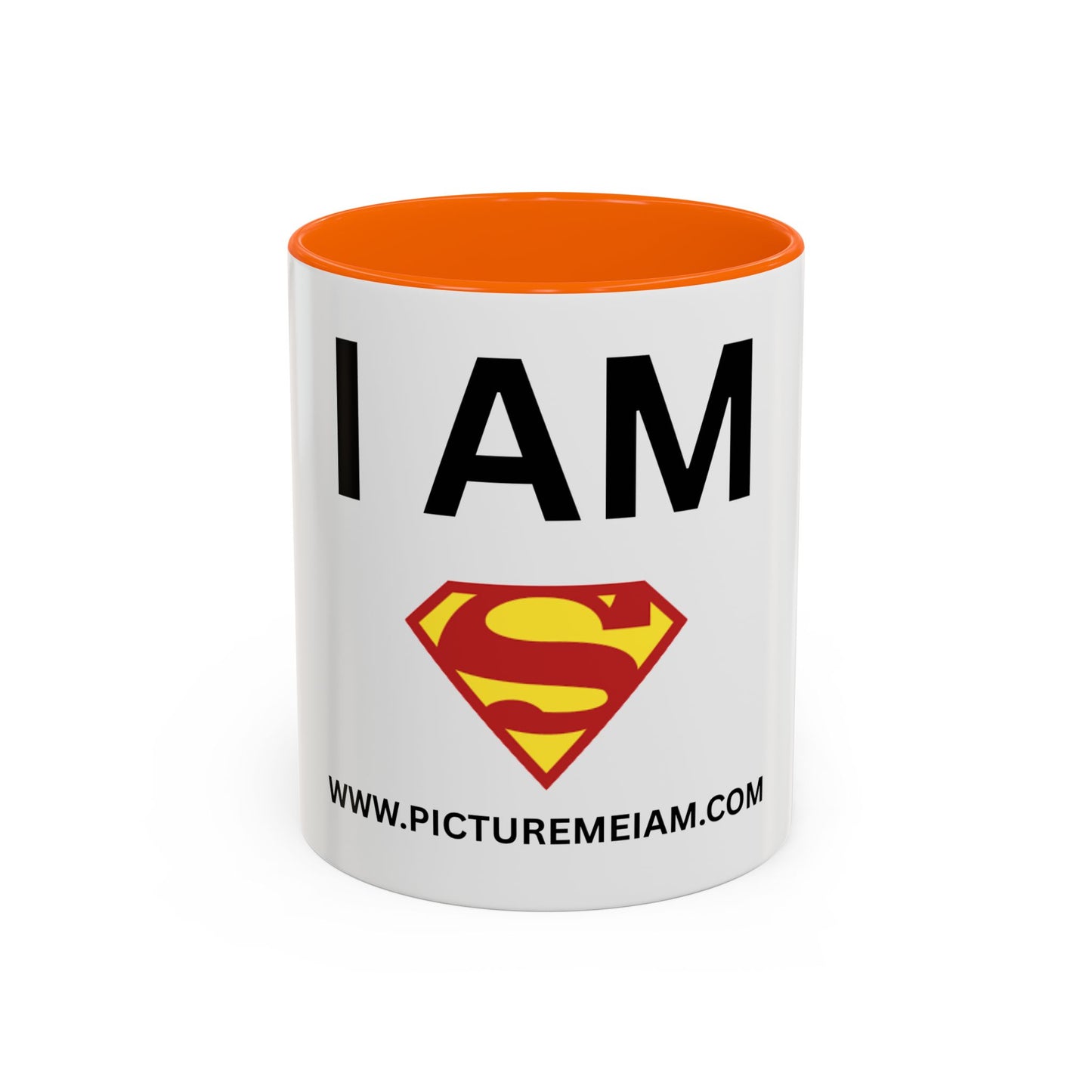 I AM Suprman Inspirational Accent Coffee Mug - 11/15oz