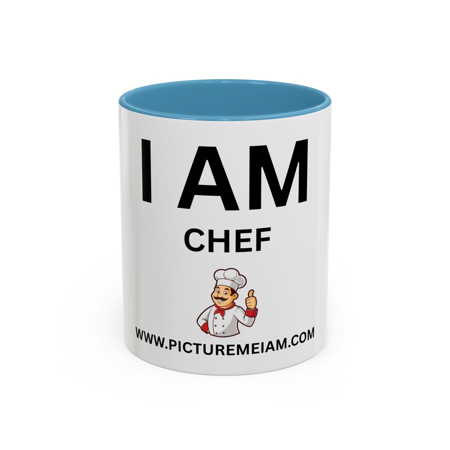 I AM Chef Inspirational Accent Coffee Mug - 11/15oz
