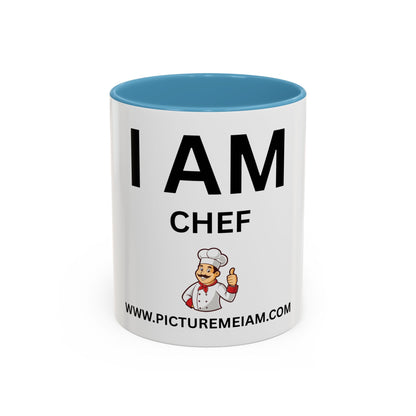 I AM Chef Inspirational Accent Coffee Mug - 11/15oz