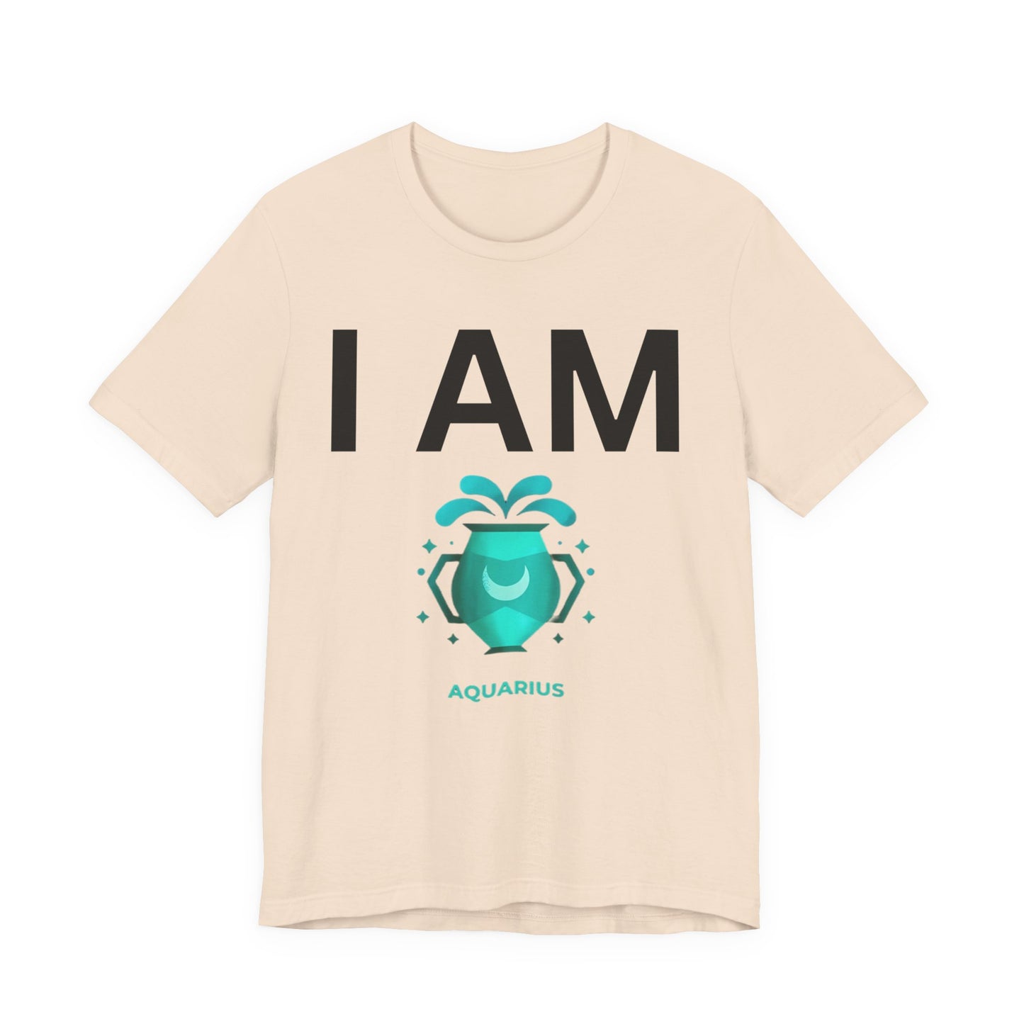 I AM Aquarius Unisex Short Sleeve Tee