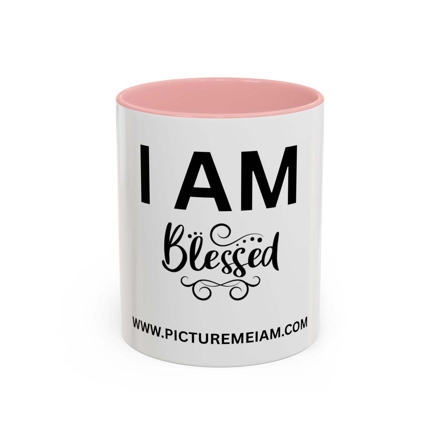 I AM Blessed Inspirational Accent Coffee Mug - 11/15oz