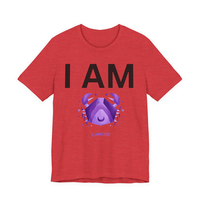 I AM Cancer Unisex Short Sleeve Tee