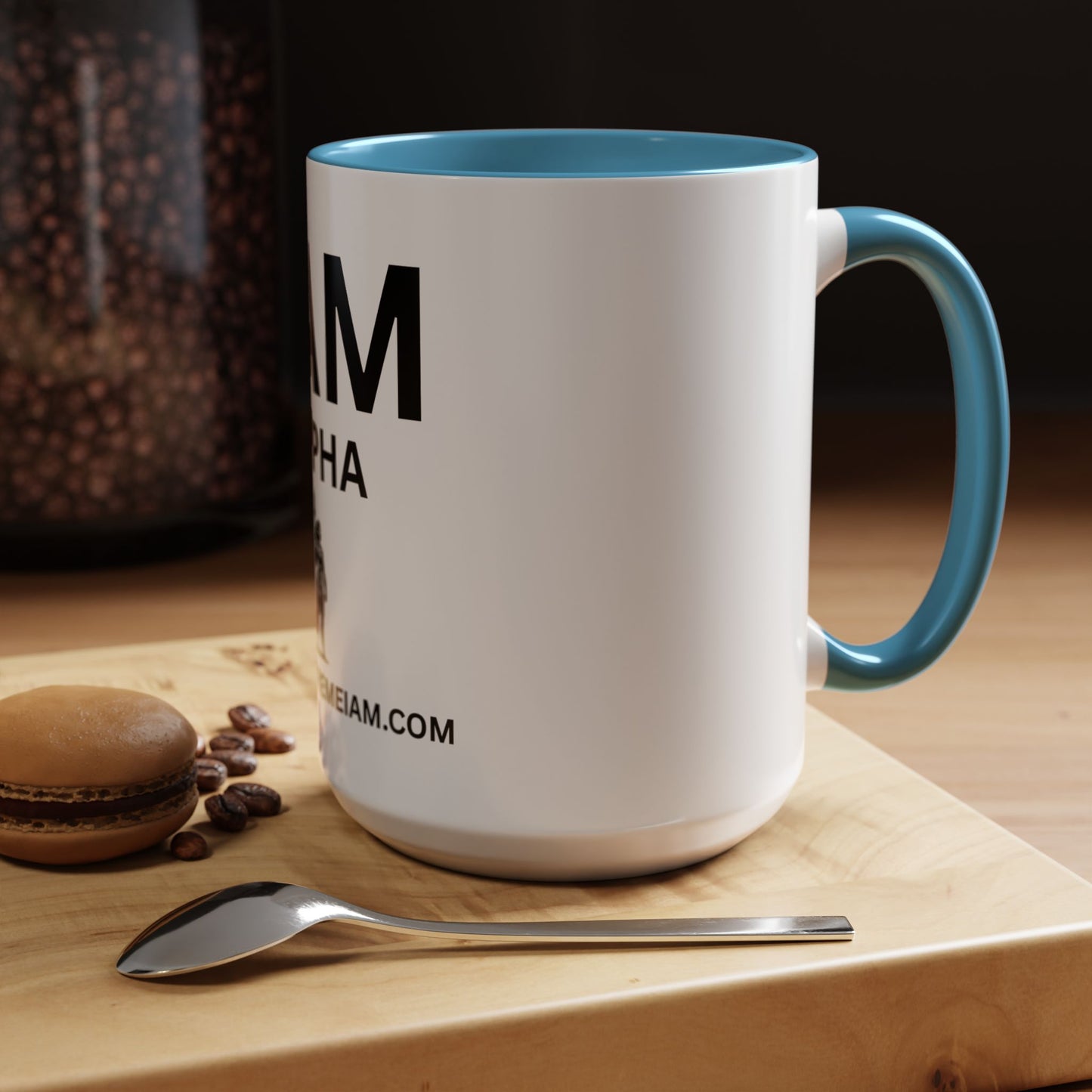 I AM Alpha Women Inspirational Accent Coffee Mug - 11/15oz