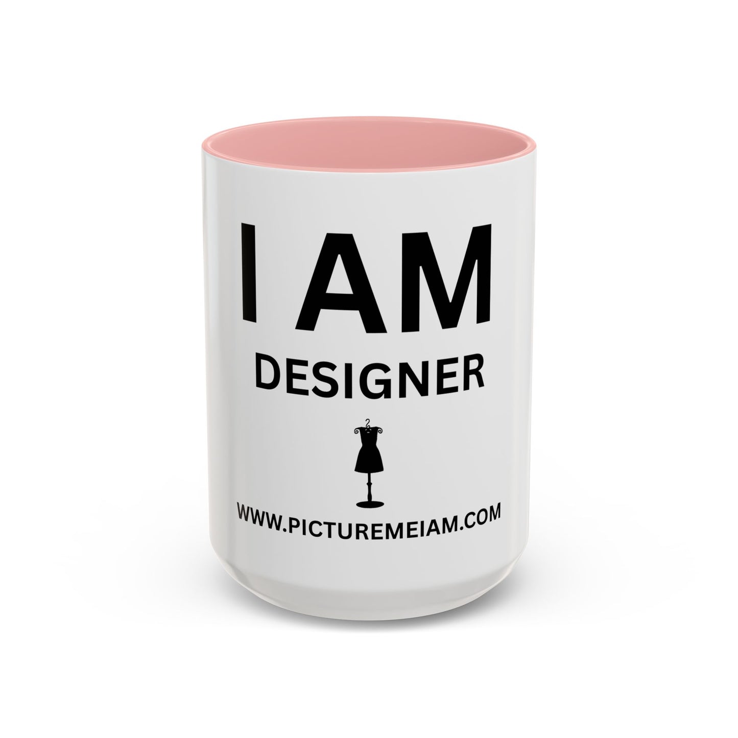 I AM Designer Inspirational Accent Coffee Mug - 11/15oz