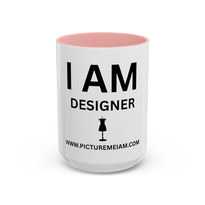 I AM Designer Inspirational Accent Coffee Mug - 11/15oz