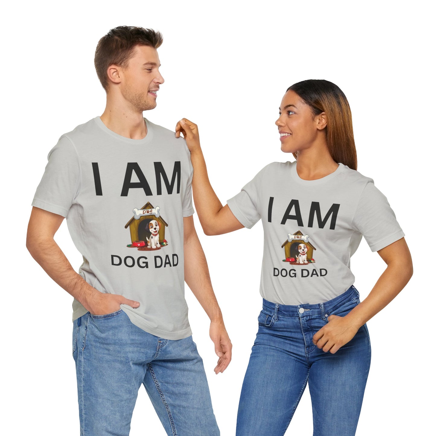 I AM Dog Dad Short Sleeve Tee