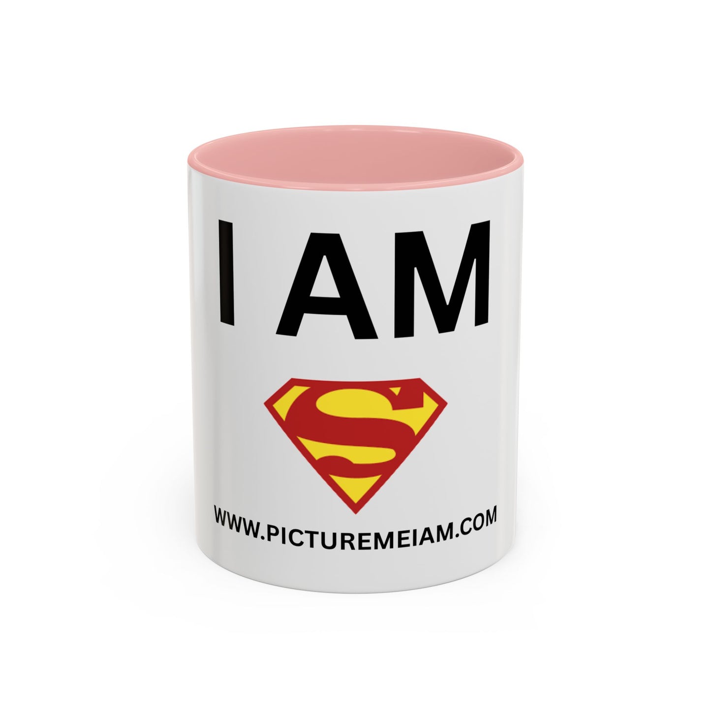 I AM Suprman Inspirational Accent Coffee Mug - 11/15oz