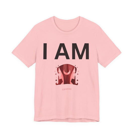 I AM Gemini Unisex Short Sleeve Tee