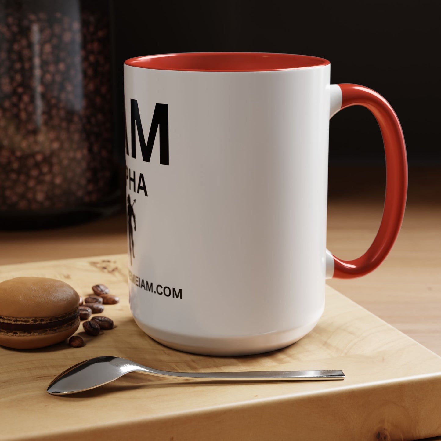 I AM Alpha Men Inspirational Accent Coffee Mug - 11/15oz